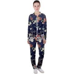 Japanese Wave Koi Illustration Pattern Casual Jacket And Pants Set by Ndabl3x