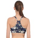 Japanese Wave Koi Illustration Pattern Basic Training Sports Bra View2