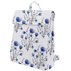 Flowers Seamless Pattern Victorian Flap Top Backpack by Maspions