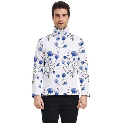 Flowers Seamless Pattern Victorian Men s Bomber Jacket by Maspions