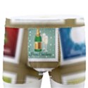 Christmas Stamp Pattern Men s Boxer Briefs View1