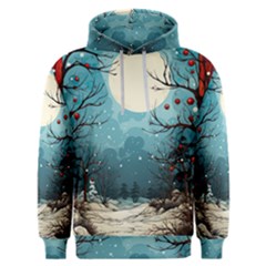 Christmas Frame Border Men s Overhead Hoodie