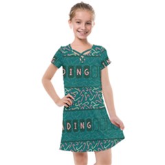 Advent Christmas Time Pre Christmas Time Kids  Cross Web Dress by Apen