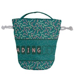 Advent Christmas Time Pre Christmas Time Drawstring Bucket Bag by Apen