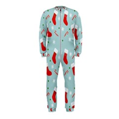 Christmas Pattern Onepiece Jumpsuit (kids)