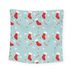 Christmas Pattern Square Tapestry (small)