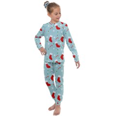 Christmas Pattern Kids  Long Sleeve Set 