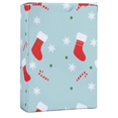 Christmas Pattern Playing Cards Single Design (rectangle) With Custom Box