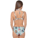 Christmas Decoration Angel Double Strap Halter Bikini Set View2