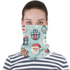 Christmas Decoration Angel Face Seamless Bandana (adult) by Apen