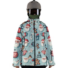 Christmas Decoration Angel Men s Zip Ski And Snowboard Waterproof Breathable Jacket by Apen