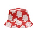 Christmas Snowflakes Background Pattern Bucket Hat View1