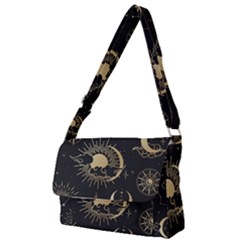 Star Colorful Christmas Abstract Full Print Messenger Bag (s)