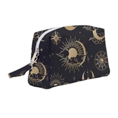 Star Colorful Christmas Abstract Wristlet Pouch Bag (medium)