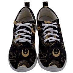 Star Colorful Christmas Abstract Mens Athletic Shoes