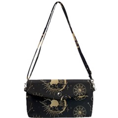 Star Colorful Christmas Abstract Removable Strap Clutch Bag