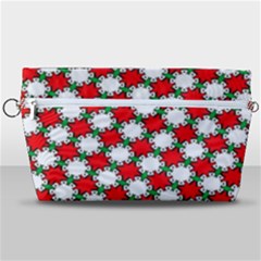 Christmas Star Red Green Handbag Organizer