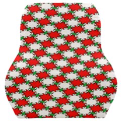 Christmas Star Red Green Car Seat Back Cushion  by anzea