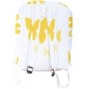 Yellow Butterfly Animals Fly Full Print Backpack View2