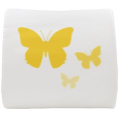 Yellow Butterfly Animals Fly Seat Cushion