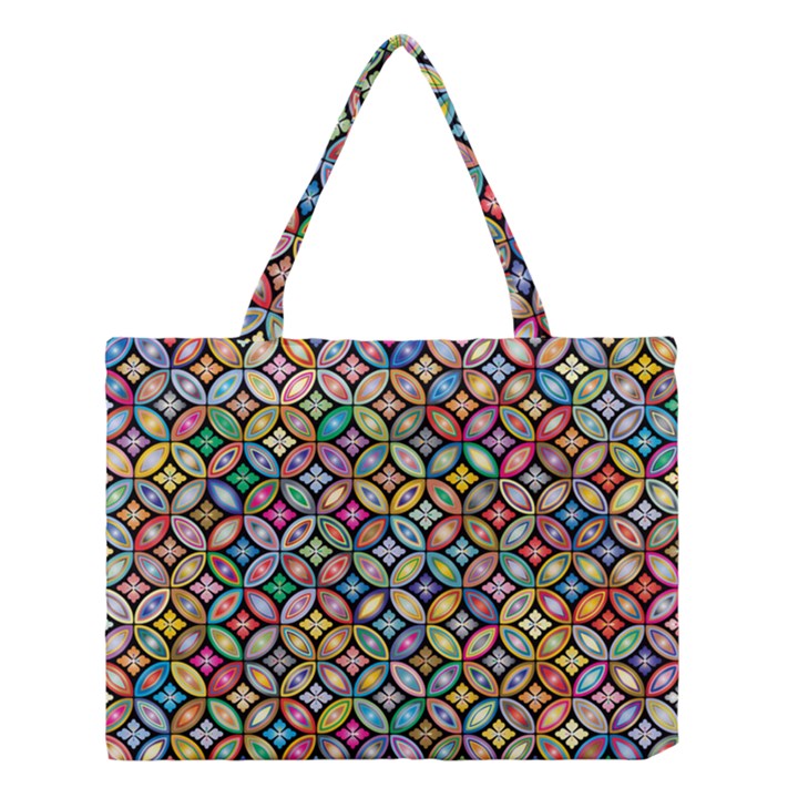 Floral Flowers Decorative Medium Tote Bag