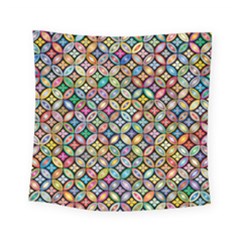 Floral Flowers Decorative Square Tapestry (small)