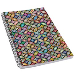 Floral Flowers Decorative 5 5  X 8 5  Notebook