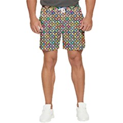 Floral Flowers Decorative Men s Runner Shorts