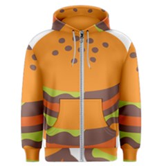 Hamburger Men s Zipper Hoodie