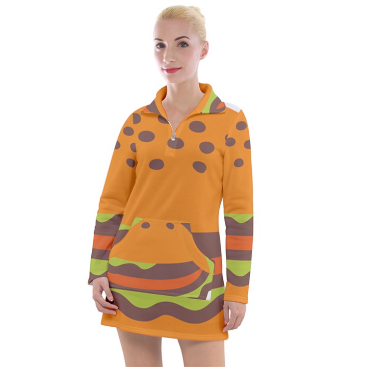 Hamburger Women s Long Sleeve Casual Dress