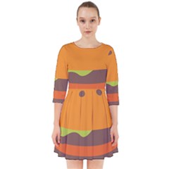 Hamburger Smock Dress