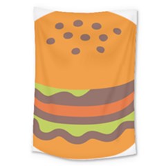 Hamburger Large Tapestry