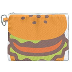 Hamburger Canvas Cosmetic Bag (xxl)