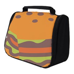 Hamburger Full Print Travel Pouch (small) by anzea