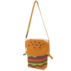 Hamburger Folding Shoulder Bag by anzea