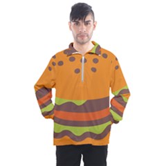 Hamburger Men s Half Zip Pullover