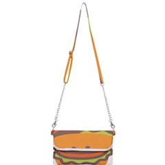 Hamburger Mini Crossbody Handbag by anzea