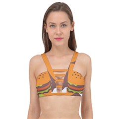 Hamburger Cage Up Bikini Top by anzea