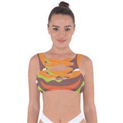 Hamburger Bandaged Up Bikini Top by anzea