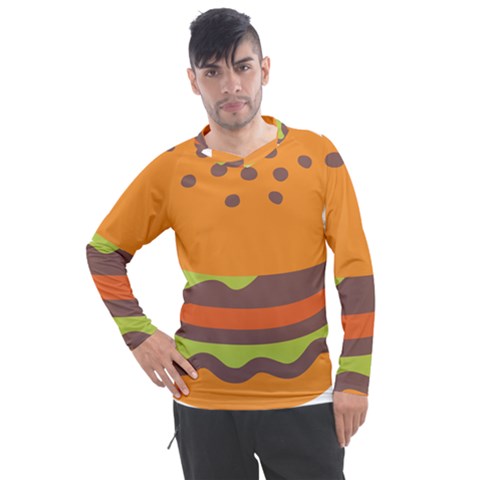 Hamburger Men s Pique Long Sleeve T-shirt by anzea