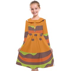 Hamburger Kids  Midi Sailor Dress by anzea