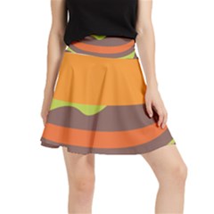 Hamburger Waistband Skirt