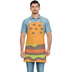 Hamburger Kitchen Apron by anzea