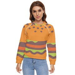 Hamburger Women s Long Sleeve Raglan T-shirt