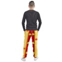 Autumn Fall Leaves Vertical Men s Jogger Sweatpants View2