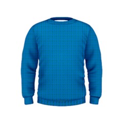 Blue Lego Texture Macro, Blue Dots Background, Lego Kids  Sweatshirt