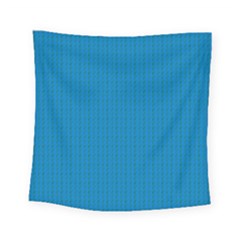 Blue Lego Texture Macro, Blue Dots Background, Lego Square Tapestry (small)