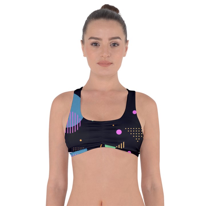 Colartive, Aesthetic, Amoled, Black, Colorful, Desenho Got No Strings Sports Bra