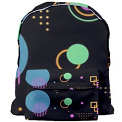 Colartive, Aesthetic, Amoled, Black, Colorful, Desenho Giant Full Print Backpack by kyorashop23