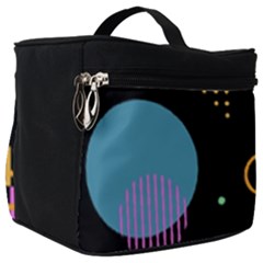 Colartive, Aesthetic, Amoled, Black, Colorful, Desenho Make Up Travel Bag (big) by kyorashop23